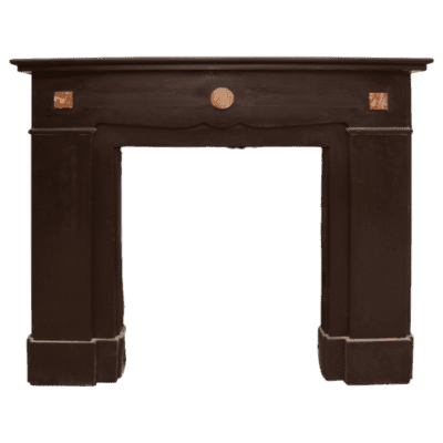 Kamin mit schwarzer Marmoreinfassung Nr. 3905