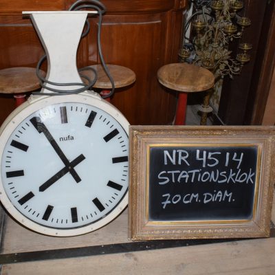 Ronde stationsklok 70 cm. DIAM – NR. 4514
