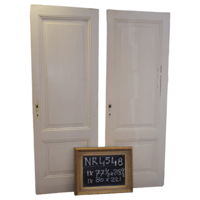 Zweistöckige Paneeltüren