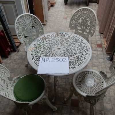 Gartenset mit 4 Stühlen Nr. 2502