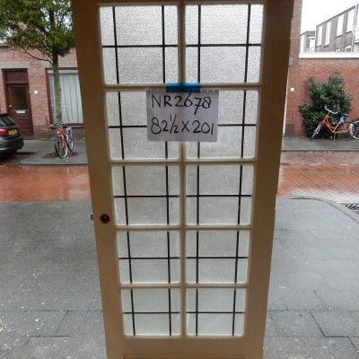 Buntglastür Nr. 2678