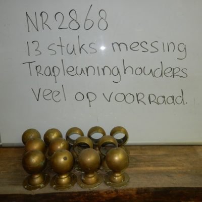 Trapleuninghouders messing Nr. 2868