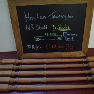 Treppengeländer aus Holz Nr. 3608