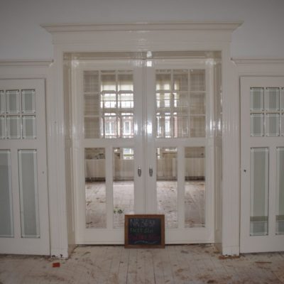 Schiebetüren mit facettiertem Glas Nr. 3637