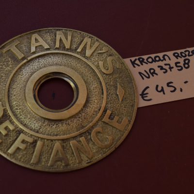 Hahnrosette aus Messing Nr. 3758