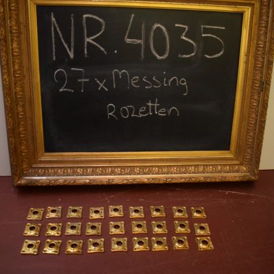 Messing rozetten Nr. 4035