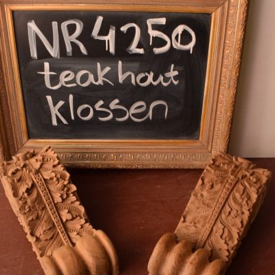 Holzspulen aus Teakholz Nr. 4250