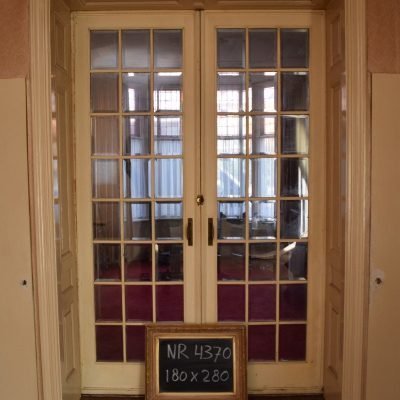 Badtüren mit geschliffenem Glas Nr. 4370