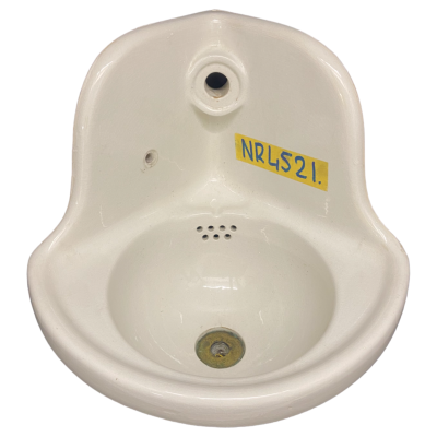 Elegantes weißes kleines Waschbecken 34x42x37 - NR.4521