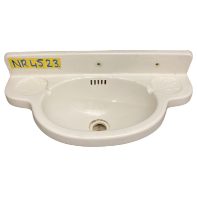 Elegantes schmales weißes Waschbecken 24x56x28 - NR.4523