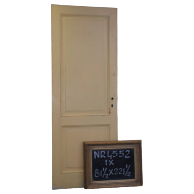 Beige Paneeltür 2 Flats (1900-1915) - Nr. 4552