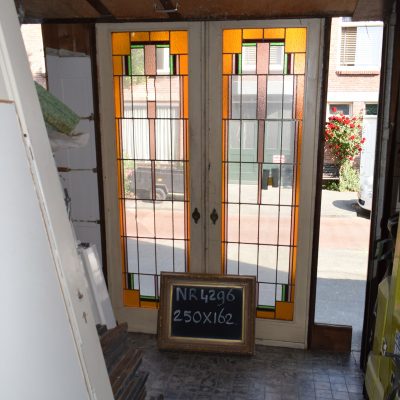 Complete Kamer Ensuite 250x162cm met Glas in Lood - NR 4296