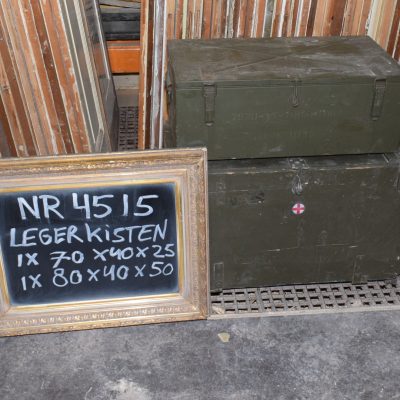 Armeetruhen 1 x 70 x 40 x 25 / 1 x 80 x 40 x 50 - NR.4515