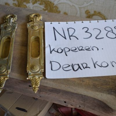 Koperen deurkom Nr. 3288