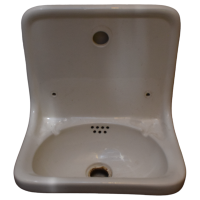 Antikes Waschbecken mit hoher Rückenlehne Nr. 4643