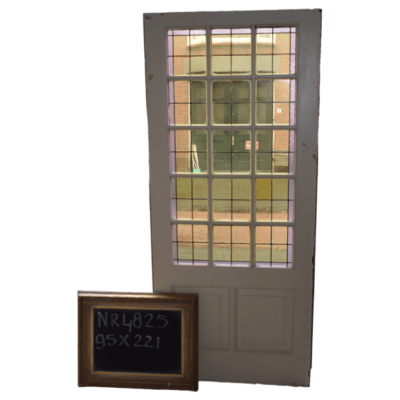Restaurierung Glasmalerei Tür - 95x221cm-NR. 4825