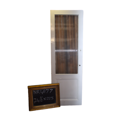 Glastür 74,5x225 cm - Stilvoll und langlebig - Nr. 4877