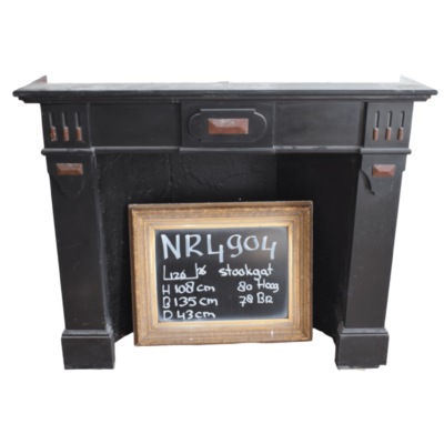 Elegante Marmor Kamin 108x135x43 - Mammoet Nr. 4904