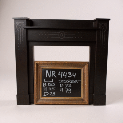 Marmor-Eckkamin im Art Deco Stil Nr. 4434