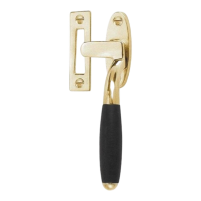 Fensterhebel TIMELESS RB-1932 Rechts Messing Unlackiert/Ebenholz