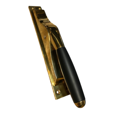 Pumpen-Drehstangenverschluss TIMELESS P-1932 Messing unlackiert/Ebenholz