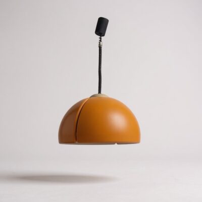 Vintage Schweizer Space Age Pendelleuchte von Temde