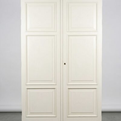 Antieke Dubbele Paneeldeur – Meranti | Northgo | 131 x 222 cm Nr. 5131