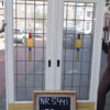 Schiebetüren aus Buntglas
