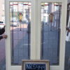 Schiebetüren aus Buntglas
